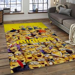 Despicable Me Film Movie Minion Characters Area Rug Home Decor Halloween Gift Best Present For Friends DMM11