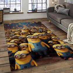 Despicable Me Film Movie Minion Characters Area Rug Home Decor Halloween Gift Best Present For Friends DMM12