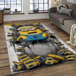 Despicable Me Film Movie Minion Characters Area Rug Home Decor Halloween Gift Best Present For Friends DMM15