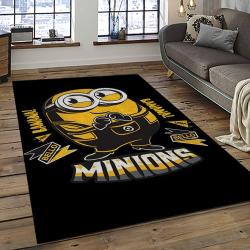 Despicable Me Film Movie Minion Characters Area Rug Home Decor Halloween Gift Best Present For Friends DMM16