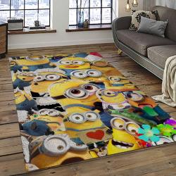 Despicable Me Film Movie Minion Characters Area Rug Home Decor Halloween Gift Best Present For Friends DMM2