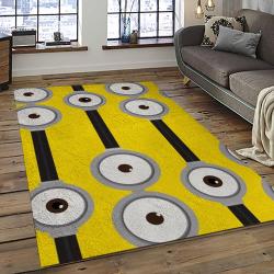 Despicable Me Film Movie Minion Characters Area Rug Home Decor Halloween Gift Best Present For Friends DMM22