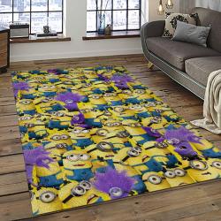 Despicable Me Film Movie Minion Characters Area Rug Home Decor Halloween Gift Best Present For Friends DMM27
