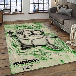 Despicable Me Film Movie Minion Characters Area Rug Home Decor Halloween Gift Best Present For Friends DMM35