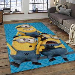 Despicable Me Film Movie Minion Characters Area Rug Home Decor Halloween Gift Best Present For Friends DMM4