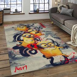 Despicable Me Film Movie Minion Characters Area Rug Home Decor Halloween Gift Best Present For Friends DMM44
