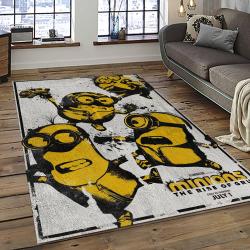 Despicable Me Film Movie Minion Characters Area Rug Home Decor Halloween Gift Best Present For Friends DMM45