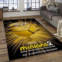 Despicable Me Film Movie Minion Characters Area Rug Home Decor Halloween Gift Best Present For Friends DMM47