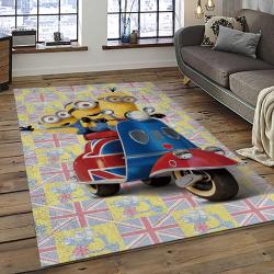 Despicable Me Film Movie Minion Characters Area Rug Home Decor Halloween Gift Best Present For Friends DMM5