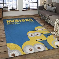 Despicable Me Film Movie Minion Characters Area Rug Home Decor Halloween Gift Best Present For Friends DMM57