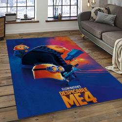 Despicable Me Film Movie Minion Characters Area Rug Home Decor Halloween Gift Best Present For Friends DMM62