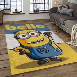 Despicable Me Film Movie Minion Characters Area Rug Home Decor Halloween Gift Best Present For Friends DMM63