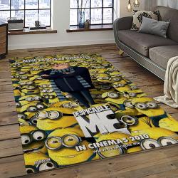 Despicable Me Film Movie Minion Characters Area Rug Home Decor Halloween Gift Best Present For Friends DMM69