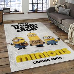 Despicable Me Film Movie Minion Characters Area Rug Home Decor Halloween Gift Best Present For Friends DMM70