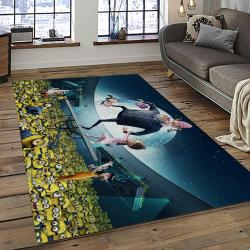 Despicable Me Film Movie Minion Characters Area Rug Home Decor Halloween Gift Best Present For Friends DMM77