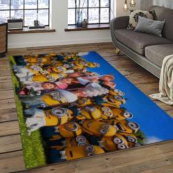 Despicable Me Film Movie Minion Characters Area Rug Home Decor Halloween Gift Best Present For Friends DMM84