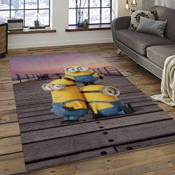 Despicable Me Film Movie Minion Characters Area Rug Home Decor Halloween Gift Best Present For Friends DMM87