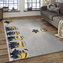 Despicable Me Film Movie Minion Characters Area Rug Home Decor Halloween Gift Best Present For Friends DMM94