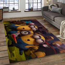 Despicable Me Film Movie Minion Characters Area Rug Home Decor Halloween Gift Best Present For Friends DMM98