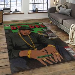 Dr. Dre Rapper Hiphop Music Retangle Carpet Area Rug Home Decor Best Gift For Fan And Friends DD1