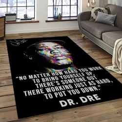 Dr. Dre Rapper Hiphop Music Retangle Carpet Area Rug Home Decor Best Gift For Fan And Friends DD4