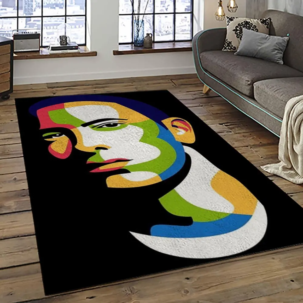 Eminem Legend Rapper Hiphop Music Rap Carpet Area Rug Home Decor Gift For Fans Gift For Friends EMM2