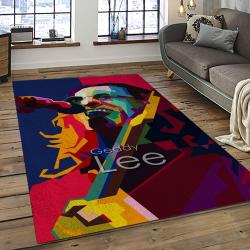Geddy Lee Rapper Hiphop Music Retangle Carpet Area Rug Home Decor Best Gift For Fan And Friends GL1