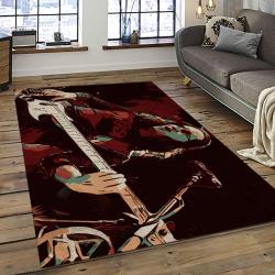 Geddy Lee Rapper Hiphop Music Retangle Carpet Area Rug Home Decor Best Gift For Fan And Friends GL10