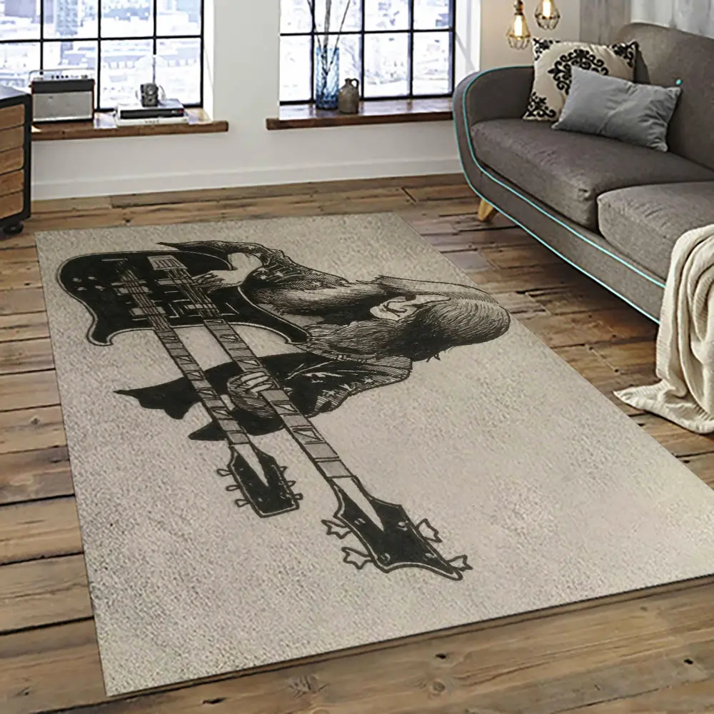 Geddy Lee Rapper Hiphop Music Retangle Carpet Area Rug Home Decor Best Gift For Fan And Friends GL13