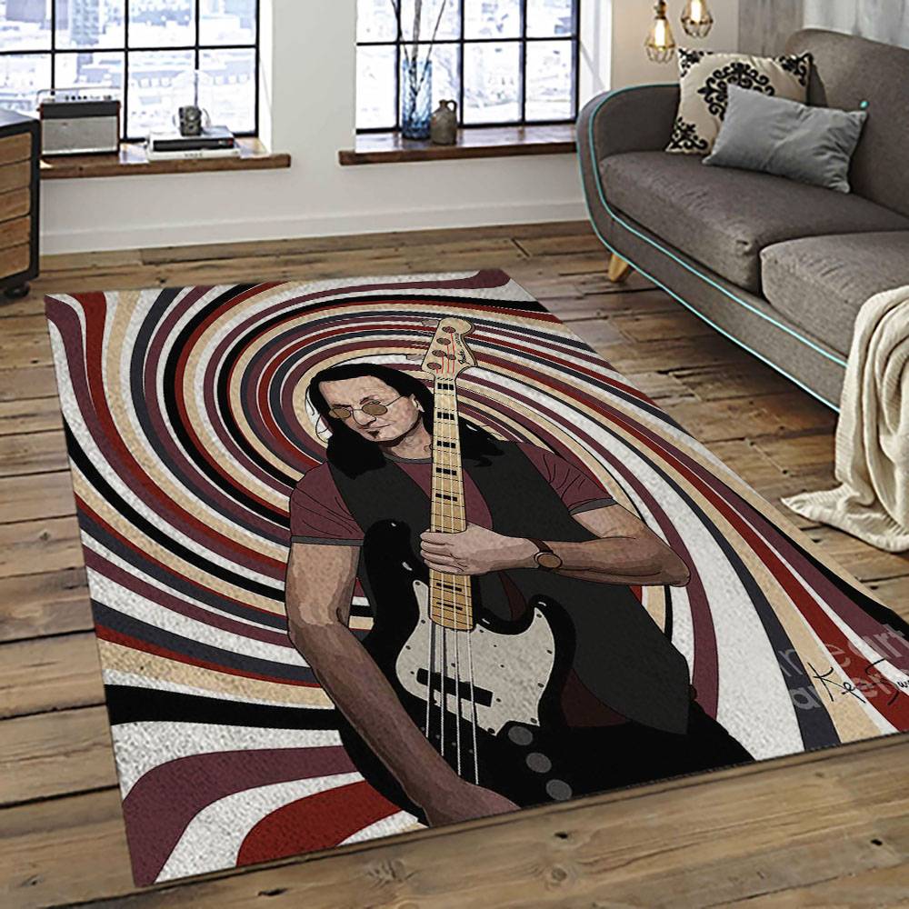 Geddy Lee Rapper Hiphop Music Retangle Carpet Area Rug Home Decor Best Gift For Fan And Friends GL17