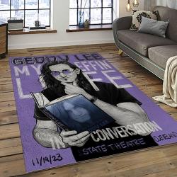 Geddy Lee Rapper Hiphop Music Retangle Carpet Area Rug Home Decor Best Gift For Fan And Friends GL18