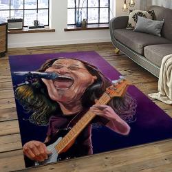 Geddy Lee Rapper Hiphop Music Retangle Carpet Area Rug Home Decor Best Gift For Fan And Friends GL3