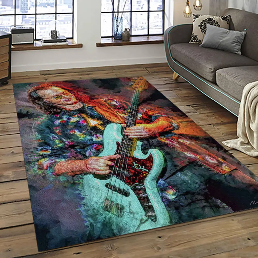 Geddy Lee Rapper Hiphop Music Retangle Carpet Area Rug Home Decor Best Gift For Fan And Friends GL8