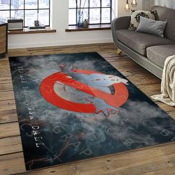 Ghostbusters Supernatural Comedy Film Movie Carpet Area Rug Home Decor Halloween Gift Best Present For Friends GBS11