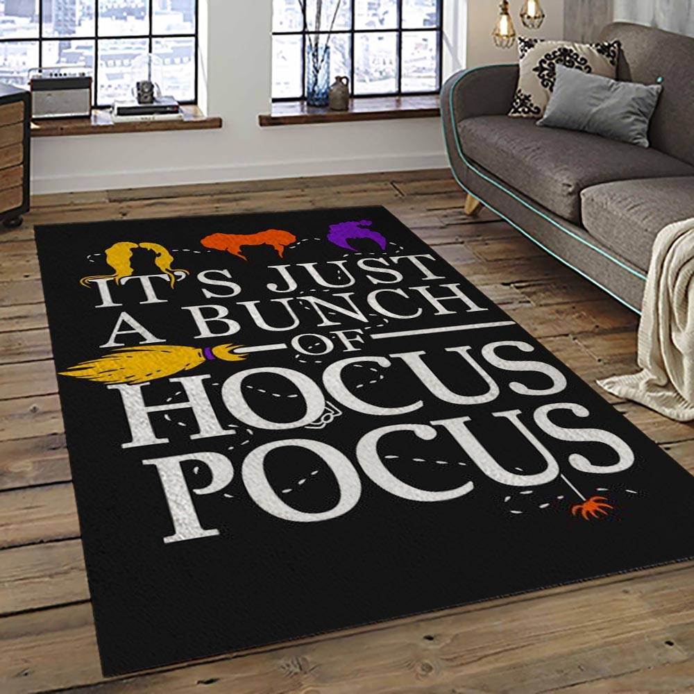 Hocus Pocus Supernatural Comedy Film Movie Carpet Area Rug Home Decor Halloween Gift Best Present For Friends HPS13