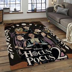 Hocus Pocus Supernatural Comedy Film Movie Carpet Area Rug Home Decor Halloween Gift Best Present For Friends HPS18