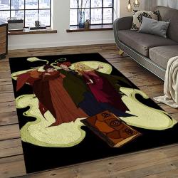 Hocus Pocus Supernatural Comedy Film Movie Carpet Area Rug Home Decor Halloween Gift Best Present For Friends HPS20