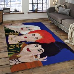 Hocus Pocus Supernatural Comedy Film Movie Carpet Area Rug Home Decor Halloween Gift Best Present For Friends HPS21