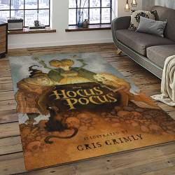 Hocus Pocus Supernatural Comedy Film Movie Carpet Area Rug Home Decor Halloween Gift Best Present For Friends HPS29