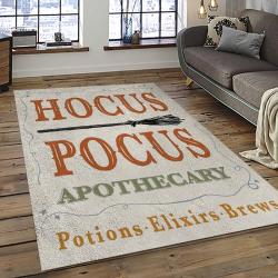 Hocus Pocus Supernatural Comedy Film Movie Carpet Area Rug Home Decor Halloween Gift Best Present For Friends HPS3