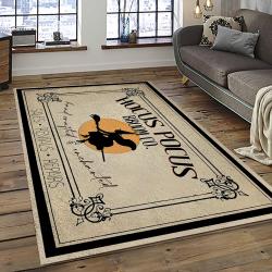 Hocus Pocus Supernatural Comedy Film Movie Carpet Area Rug Home Decor Halloween Gift Best Present For Friends HPS4
