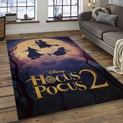 Hocus Pocus Supernatural Comedy Film Movie Carpet Area Rug Home Decor Halloween Gift Best Present For Friends HPS41