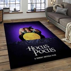 Hocus Pocus Supernatural Comedy Film Movie Carpet Area Rug Home Decor Halloween Gift Best Present For Friends HPS42