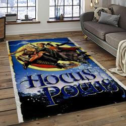 Hocus Pocus Supernatural Comedy Film Movie Carpet Area Rug Home Decor Halloween Gift Best Present For Friends HPS48
