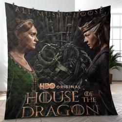 House Of The Dragon Film Movie Series Quilt Blanket Amazing Gift For Fans And Friends Home Decor HOTD14
