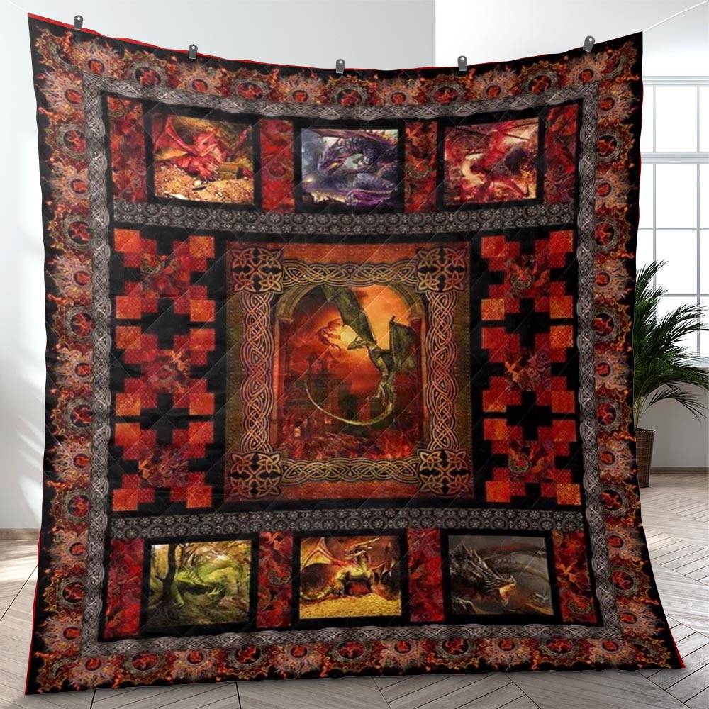 House Of The Dragon Film Movie Series Quilt Blanket Amazing Gift For Fans And Friends Home Decor HOTD2