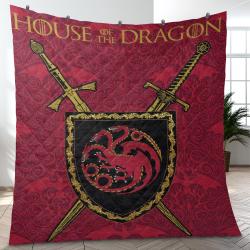 House Of The Dragon Film Movie Series Quilt Blanket Amazing Gift For Fans And Friends Home Decor HOTD21