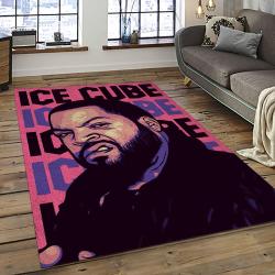 Ice Cube Rapper Hiphop Music Retangle Carpet Area Rug Home Decor Best Gift For Fan And Friends IC4