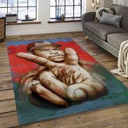 Ice Cube Rapper Hiphop Music Retangle Carpet Area Rug Home Decor Best Gift For Fan And Friends IC7