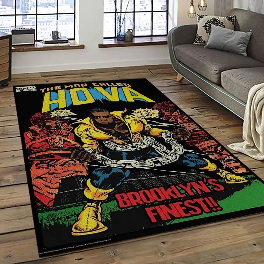 Jay-Z Rapper Hiphop Music Retangle Carpet Area Rug Home Decor Best Gift For Fan And Friends JZ1